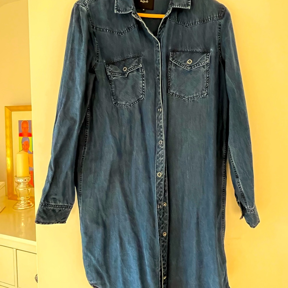 Rails Denim dress, Medium, worn only once.